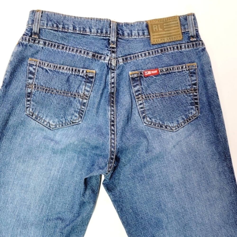 POLO by RALPH LAUREN ♡ Vintage POLO JEANS COMPANY🤍SATURDAY JEAN Blue Jeans 6|31